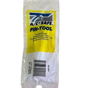 AC Safe Air Conditioner Fin Repair Tool AC-901 Straightens Bent Fins Steel The A